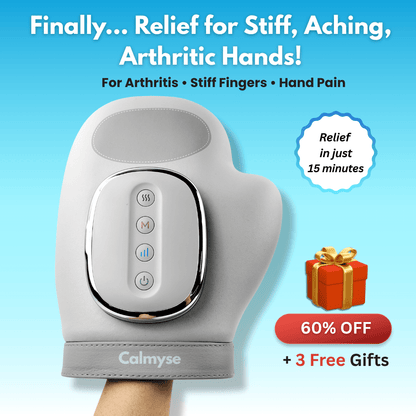 Hand Massager for Arthritis & Stiff, Aching Hands - Calmyse