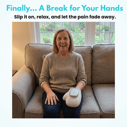 Hand Massager for Arthritis & Stiff, Aching Hands - Calmyse